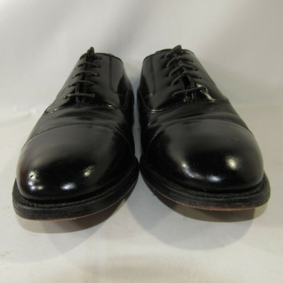 Johnston & Murphy Sz 11 D Black Oxfords B7 B30
